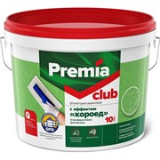 Декоративная среднезернистая штукатурка Premia Club CLUB