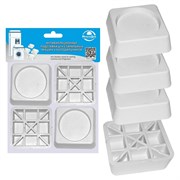 Антивибрационные подставки для стиральных машин и холодильников Мультидом МТ76-35