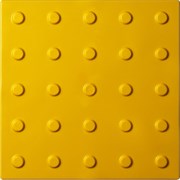 Тактильная плитка PALITRA TECHNOLOGY 50245-2-PVC-300x300x4-Y-VI