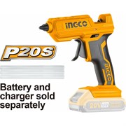 Аккумуляторный клеевой пистолет INGCO CGGLI2001