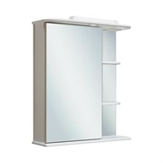 Левый зеркальный шкаф Runo Магнолия 60
