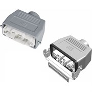 Прямоугольный промышленный разъем Mete Enerji H4K-BM-BZF