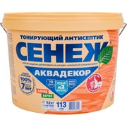 Антисептик для дерева СЕНЕЖ АКВАДЕКОР