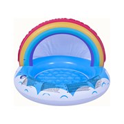Детский надувной бассейн Sunclub Радуга размер: 95x66см 57155