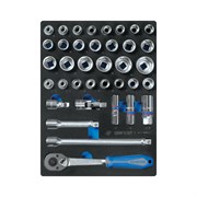 Ложемент для набора торцевых головок 1/2" с принадлежностями 9-4537MRV01 KING TONY 85811632B01