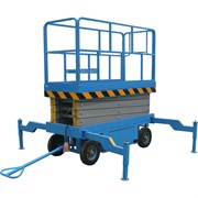 Передвижной ножничный подъемник TOR 500 кг, 9 м SJY-0,5-9AC/DC (от сети/автономный) (Y)