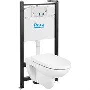 Подвесной унитаз Roca ПЭК DEBBA ROUND