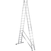 Алюминиевая двухсекционная лестница UFUK 411217