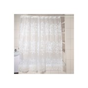 Штора для ванной Доляна Ажур