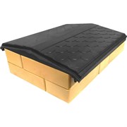 Парапет на забор ООО ТК "ТИТАН" Tetto Элит Чешуя