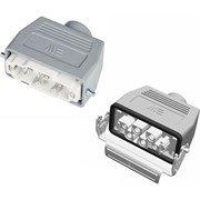 Прямоугольный промышленный разъем Mete Enerji H6K-BM-BZF