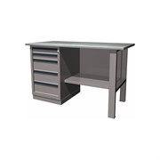 Однотумбовый верстак Ferrum 01.105L-G9007