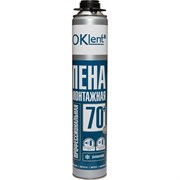 Профессиональная зимняя монтажная пена OKlent 70+