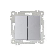 Двухклавишный выключатель Mutlusan Rita