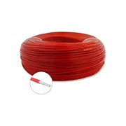 Монтажный провод ПРОВОДНИК мгшв 1x0.75 мм2 красный, 150м