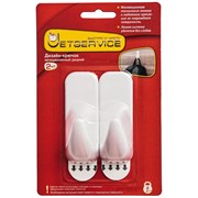 Средний легкоудаляемый дизайн-крючок Jetservice 77781