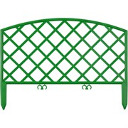 Садовое ограждение ПОЛИМЕРСАД Забор декоративный №6