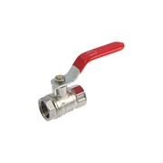 Шаровой кран для холодной воды ZEIN внутренняя 1/2", PN 4, 5-45 градусов, рычаг, цинк