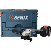 Угловая аккумуляторная шлифовальная машина SENIX PAX2125-M2-EU SET