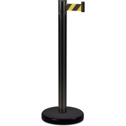 Стойка ограждения Rusbarrier BSLN-Х86333 BLACK yellow/black