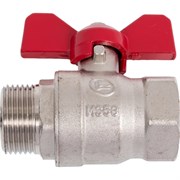 Латунный резьбовой шаровой кран DOUBLE-LIN LL1041 (3/4")