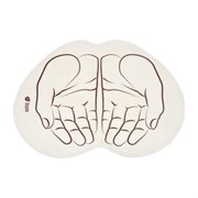 Войлочный коврик для бани и сауны Банные Штучки Ладони