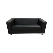 Трехместный диван Мягкий Офис черный