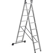 Алюминиевая двухсекционная лестница Scala Sc 2008
