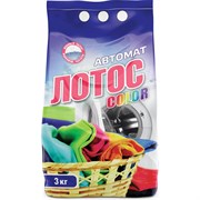 Стиральный порошок-автомат для всех типов тканей Лотос Color