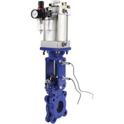 Шиберная задвижка DN.ru WCB-SS304-EPDM-2W-DA