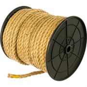 Крученая трехпрядная сизалевая веревка ЩИТ С