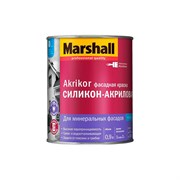 Фасадная силикон-акриловая краска MARSHALL AKRIKOR
