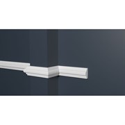 Ударопрочный влагостойкий стеновой молдинг под покраску Decor-Dizayn DD35