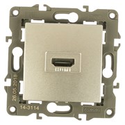 HDMI розетка ЭРА 14-3114-03 Elegance