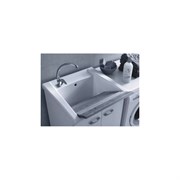 Хозяйственная стиральная раковина Hatria без отверстий для смесителя