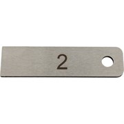 Плоский калиброванный щуп Элемент 393620.001.001