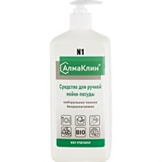 Нейтральное моющее средство для посуды ООО "БАЗОВАЯ ДЕЗИНФЕКЦИЯ" АлмаКлин N1