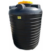 Вертикальная емкость KSC 3000 л, черная