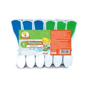 Прищепки для деликатной одежды Умничка D0845-6