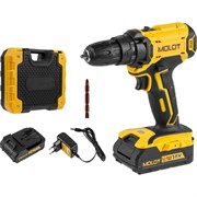 Аккумуляторный дрель шуруповерт MOLOT MBD 1815 Li