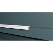 Ударопрочный влагостойкий стеновой уголок под покраску Decor-Dizayn 116SA