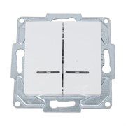 2-клавишный выключатель GUNSAN Eqona