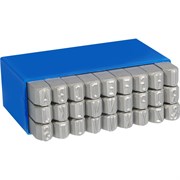 Набор латинских буквенных клейм MASUS 10655