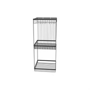 Тройная полка для ванной комнаты Fora CONNECT