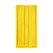 Тактильная плитка PALITRA TECHNOLOGY 50238-PU-180x300x4-Y-10