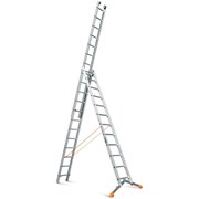 Трехсекционная лестница Эйфель ТЛ 3х12 Ювелир Плюс