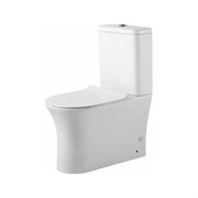 Безободковый пристенный унитаз-компакт Agger AT01000