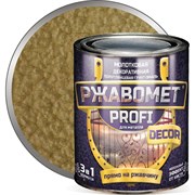 Молотковая грунт-эмаль для металла Красковия Ржавомет profi «decor»