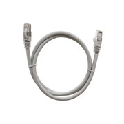 Патч-корд SUPRLAN FTP 5e 4x2 26AWG (7x0.16мм) Cu LSZH серый 3м