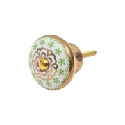 Металлическая ручка для мебели BlumenHaus Зеленый чай